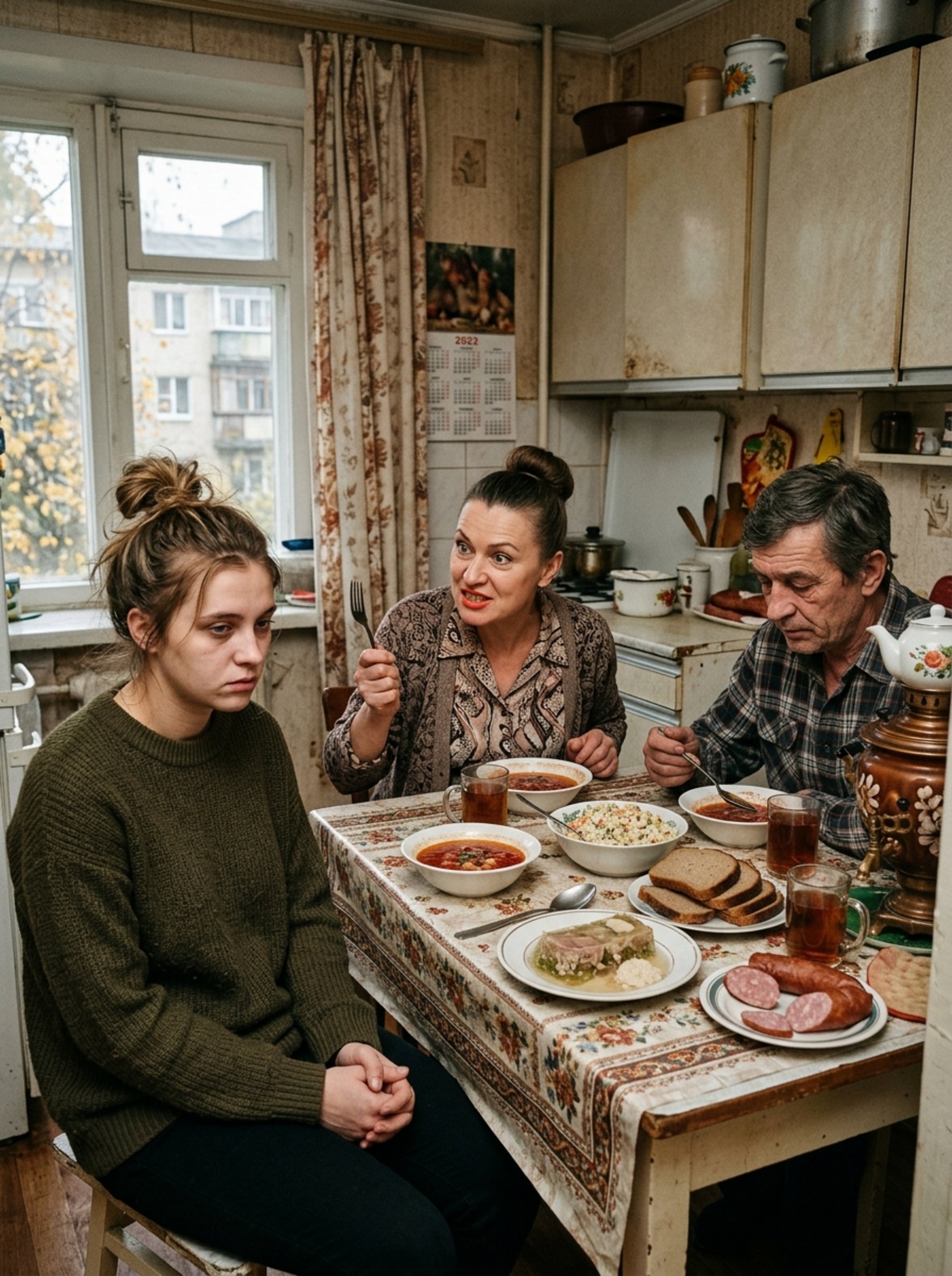 «Родите ребёнка — и однокомнатная в центре будет вашей» — спокойно заявила Людмила Петровна за обеденным столом, требуя внука в обмен на квартиру
