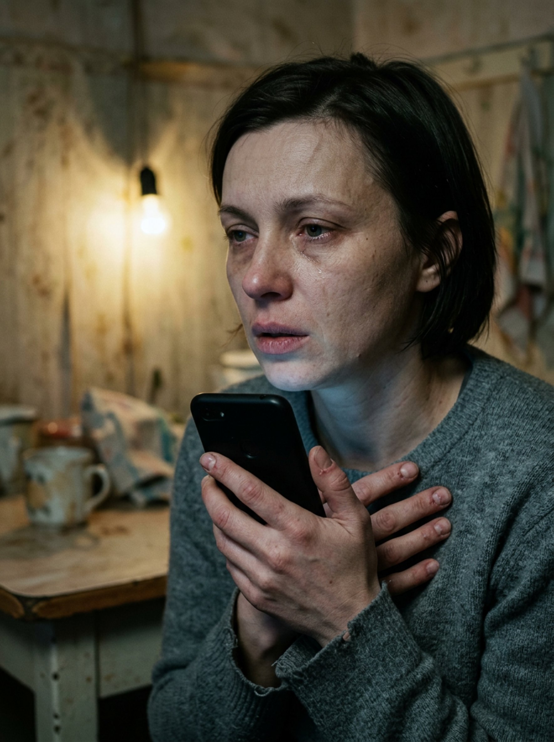 "Не сейчас. Возможно, вообще больше никогда" — молча выключила звук и спрятала телефон после тяжёлого ночного дежурства